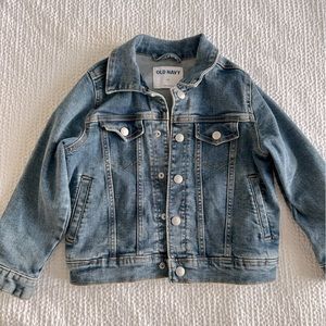 Jean jacket| oldnavy jean jacket| Kids Jean jacket| size 5T